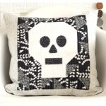 Quilted Skull Pillow Free Sewing Pattern