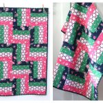 Rail Fence Baby Quilt Free Sewing Pattern