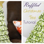 Ruffled Christmas Tree Free Sewing Pattern