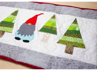 Christmas Table Runner Free Sewing Pattern