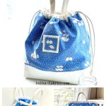 Drawstring Bag Free Sewing Pattern