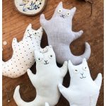 Ghost Kitties Free Sewing Pattern