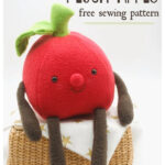 Plush Apple Free Sewing Pattern