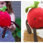 Plush Apple Free Sewing Pattern