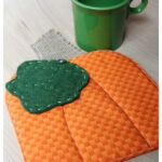 Pumpkin Hot Pad Free Sewing Pattern