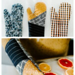 Quilted Oven Mitt Free Sewing Pattern
