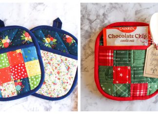 Quilted Potholder Sewing Pattern