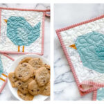 Blue Bird Hot Pads Free Sewing Pattern