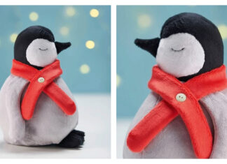 Cute Penguin Free Sewing Pattern