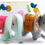 Elephant Sewing Caddy Sewing Pattern