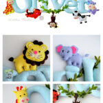 Felt Baby Name Banner Free Sewing Pattern