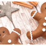 Gingerbread Man Christmas Decoration Free Sewing Pattern