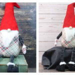 Gnome Christmas Decoration Free Sewing Pattern