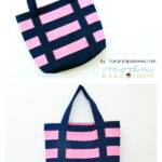 Jelly Roll Market Tote Free Sewing Pattern