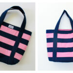 Jelly Roll Market Tote Free Sewing Pattern