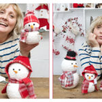 Sock Snowman Free Sewing Pattern