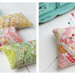 Herringbone Pincushion Free Sewing Pattern