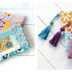 Quilted Tassel Pouch Free Sewing Pattern
