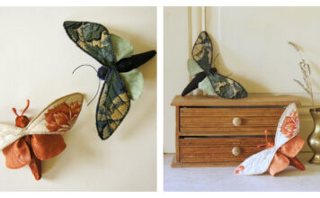 Fabric Moth Free Sewing Pattern