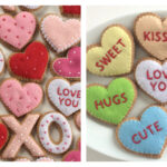 Felt Valentine Cookies Sewing Pattern