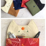 Little Feline Pouches Free Sewing Pattern