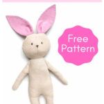 Simple Bunny Toy Free Sewing Pattern