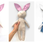 Simple Bunny Toy Free Sewing Pattern