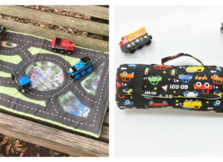 Toy Car Play Mat Free Sewing Pattern