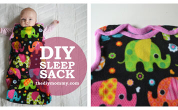 Easy Baby Sleep Sack Free Sewing Pattern