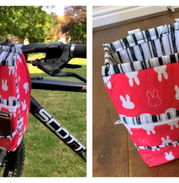 Handlebar Bag Free Sewing Pattern