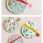 Mini Circle Pouch Free Sewing Pattern