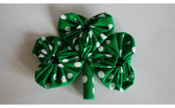 Polka Dot Shamrock Free Sewing Pattern