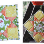 Quilted Potholder Free Sewing Pattern