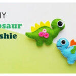 Stuffed Dinosaur Plushie Free Sewing Pattern