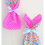 Easter Bunny Treat Bags Free Sewing Pattern