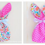 Easter Bunny Treat Bags Free Sewing Pattern
