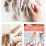 Mini Bunny Doll Free Sewing Pattern and Video Tutorial