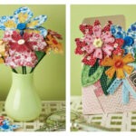 Mother’s Day Fabric Flower Bouquet Free Sewing Pattern
