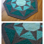 Stardrop Table Topper Free Sewing Pattern