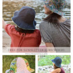 Sun Hat Free Sewing Pattern