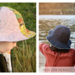 Sun Hat Free Sewing Pattern