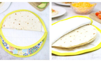 Tortilla Warmer Free Sewing Pattern