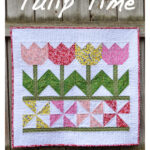 Tulip Time Wall Hanging Free Sewing Pattern