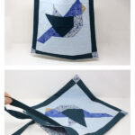 Bluebird Patchwork Tote Bag Free Sewing Pattern
