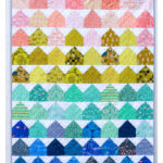 Modern House Quilt Block Free Sewing Pattern