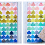 Modern House Quilt Block Free Sewing Pattern