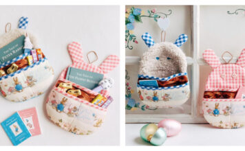 Bunny Holder Free Sewing Pattern