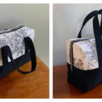 Mini Boston Bag Free Sewing Pattern