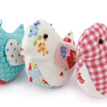 Patchwork Bird Softies Free Sewing Pattern