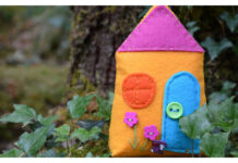 Small Fairy House Free Sewing Pattern